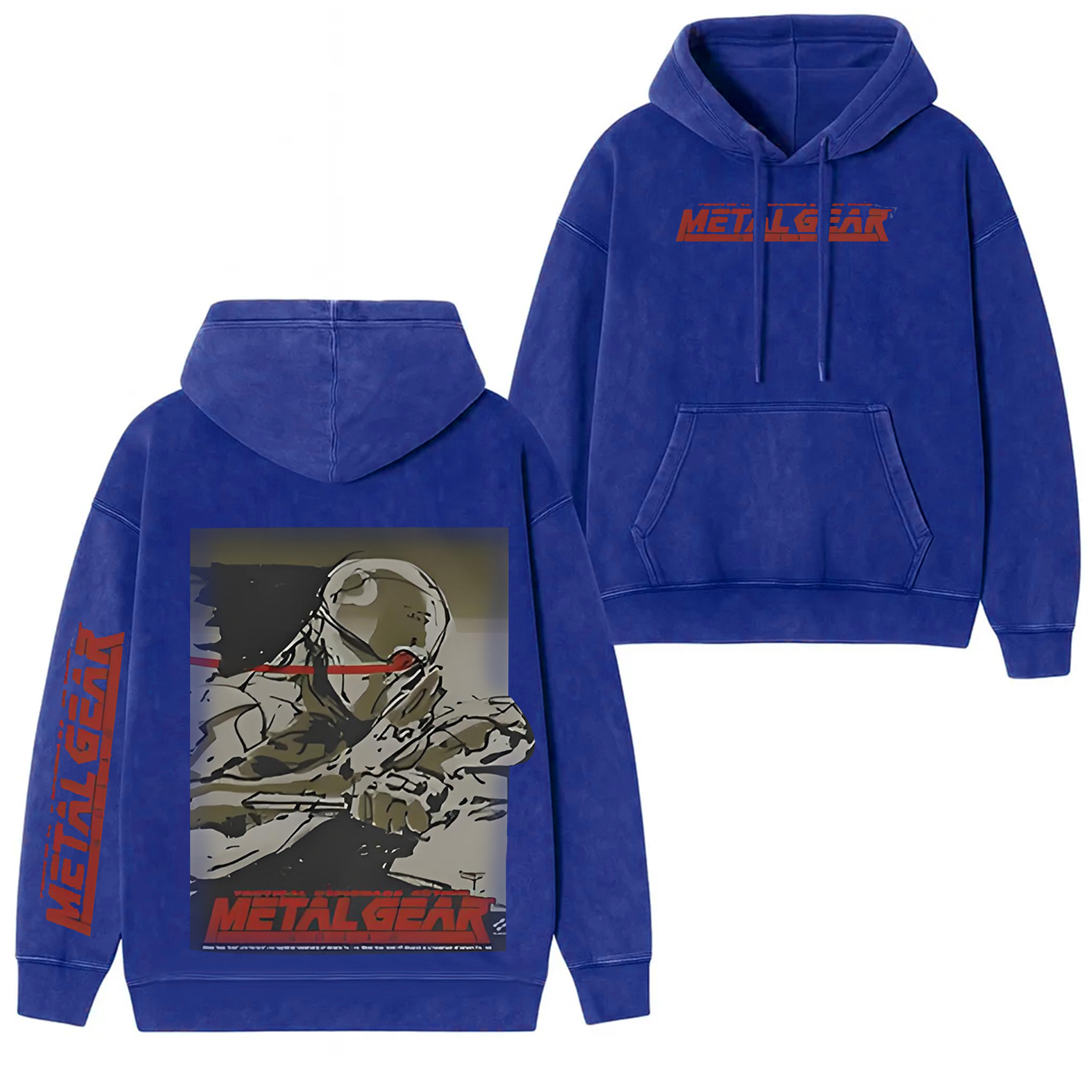 Metal Gear Solid Gray Fox Hoodie