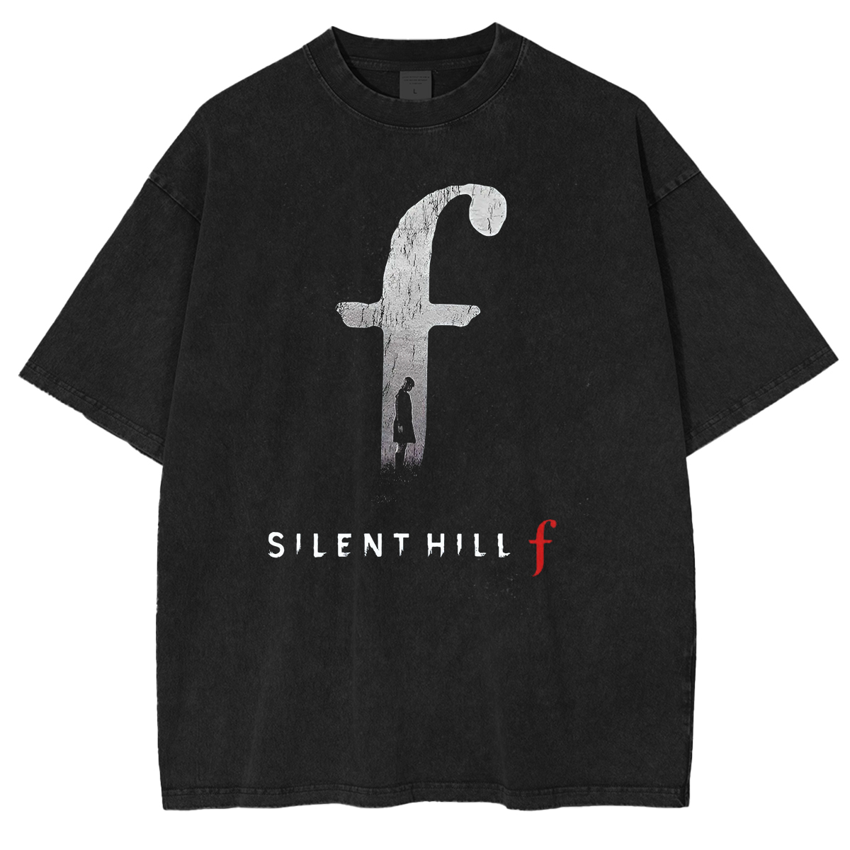 Silent Hill F Horror Survival Game Vintage Washed Unisex T-Shirt