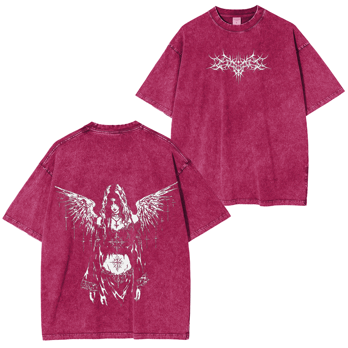 Angel Wings Vintage Washed T-shirt/Crewneck/Hoodie