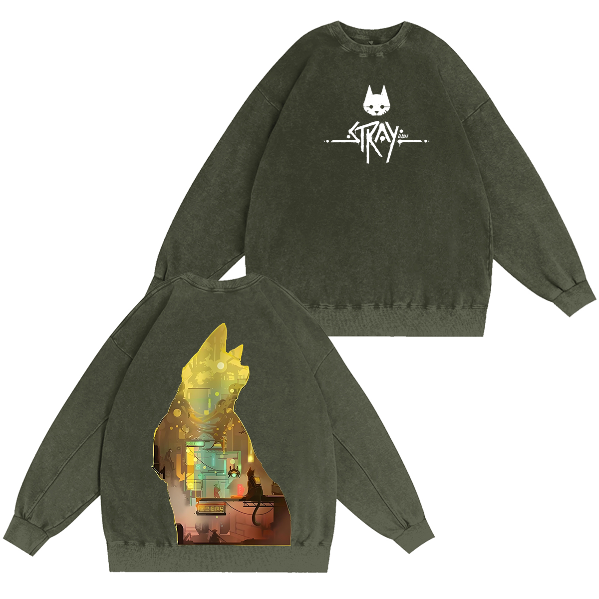 Stray Vintage Washed T-shirt/Crewneck/Hoodie