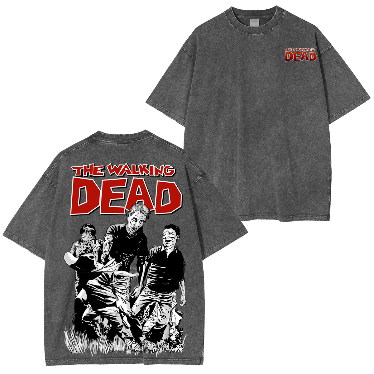 The Walking Dead Vintage Washed T-shirt/Crewneck/Hoodie