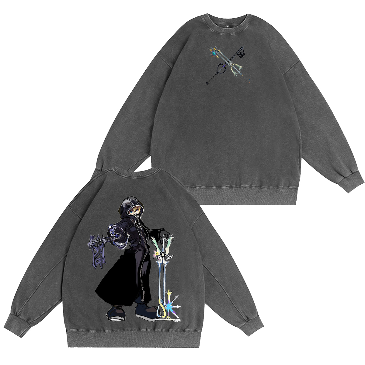 Kingdom Hearts Washed T-shirt/Crewneck/Hoodie