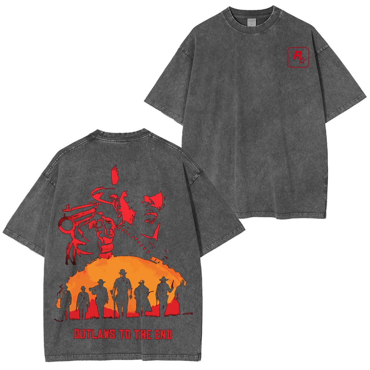 Red Dead Redemption 2 Washed T-shirt/Crewneck/Hoodie