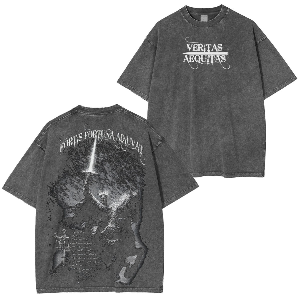 Fortis Fortuna Adiuvat Washed T-shirt/Crewneck/Hoodie