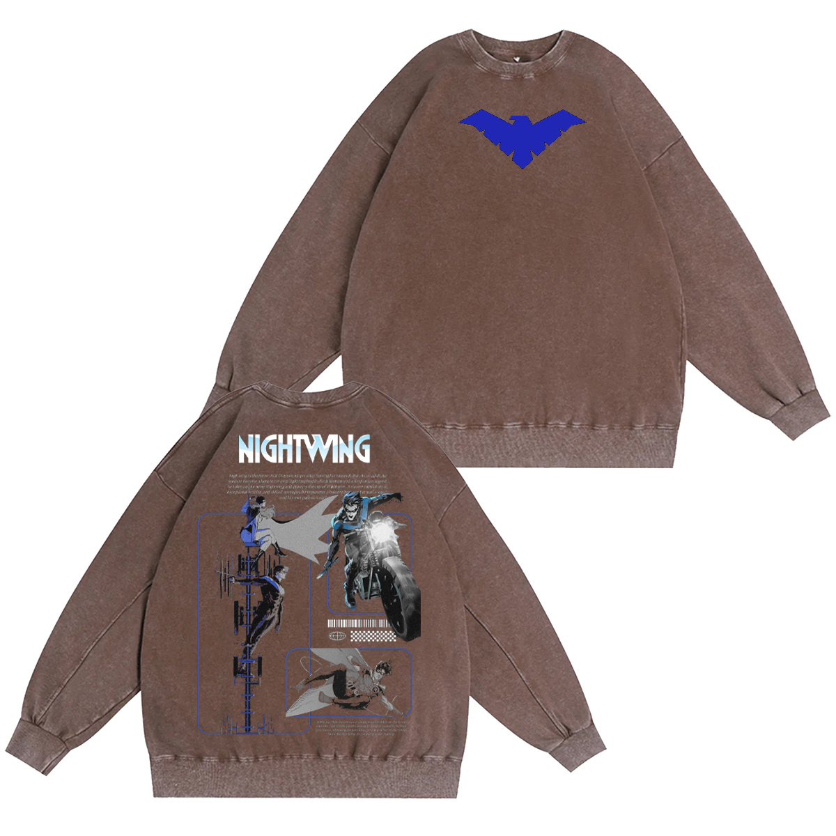 Nightwing Washed T-shirt/Crewneck/Hoodie