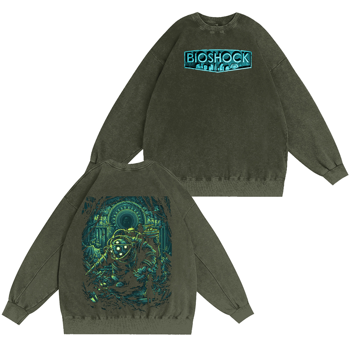BioShock Vintage Washed T-shirt/Crewneck/Hoodie