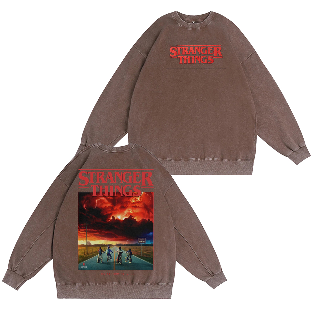 Stranger Things Washed T-shirt/Crewneck/Hoodie