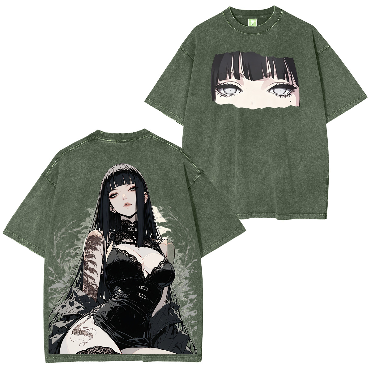 Naruto: Hinata Washed T-shirt/Crewneck/Hoodie