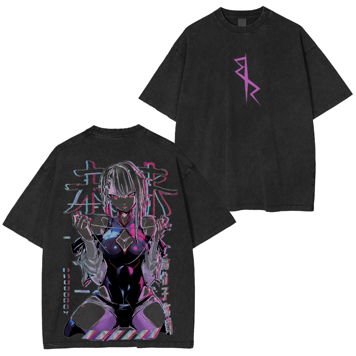 lucy cyberpunk 2077 Washed Unisex T-Shirt