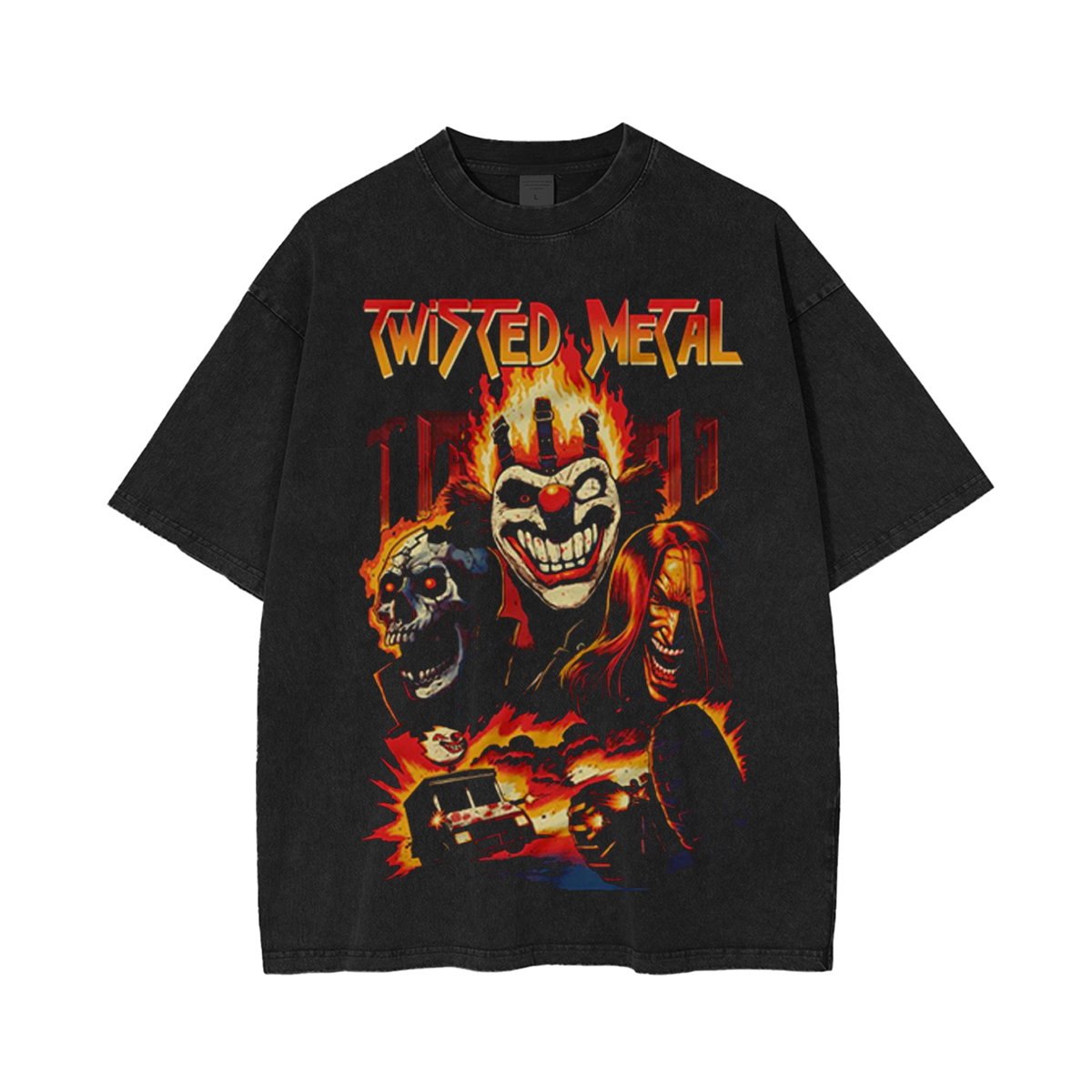Twisted Metal Washed T-shirt/Crewneck/Hoodie