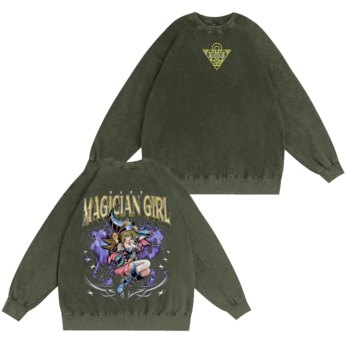 Dark Magician Girl Washed T-shirt/Crewneck/Hoodie