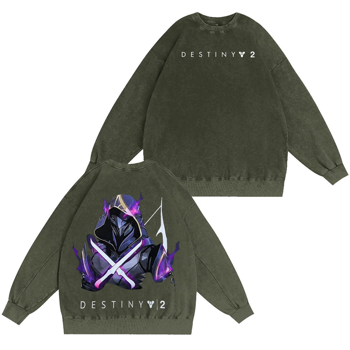 Destiny 2 Washed T-shirt/Crewneck/Hoodie