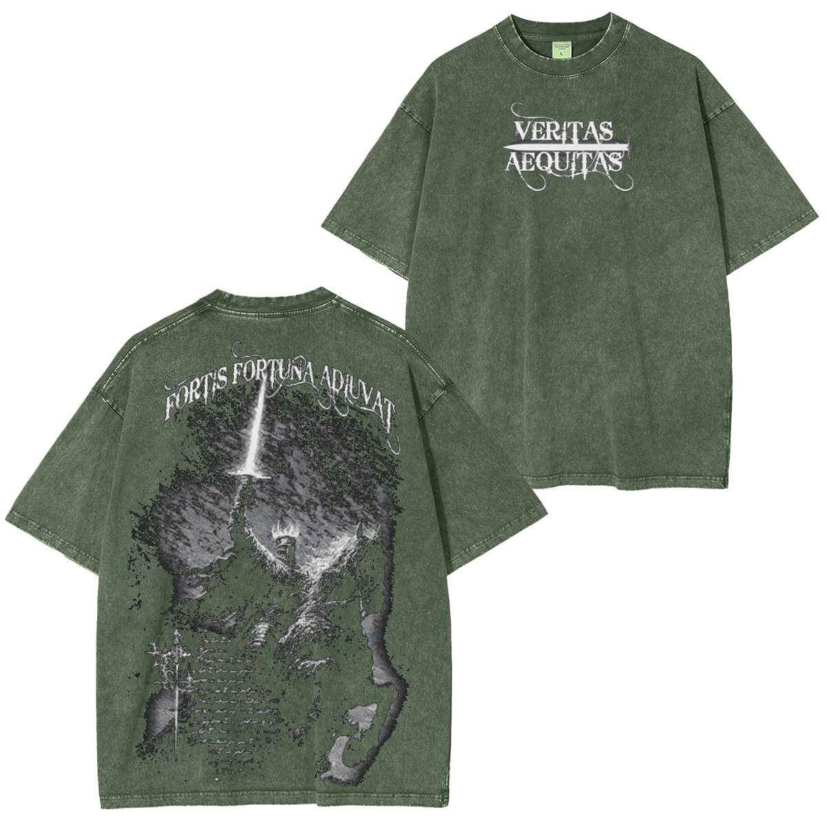 Fortis Fortuna Adiuvat Washed T-shirt/Crewneck/Hoodie
