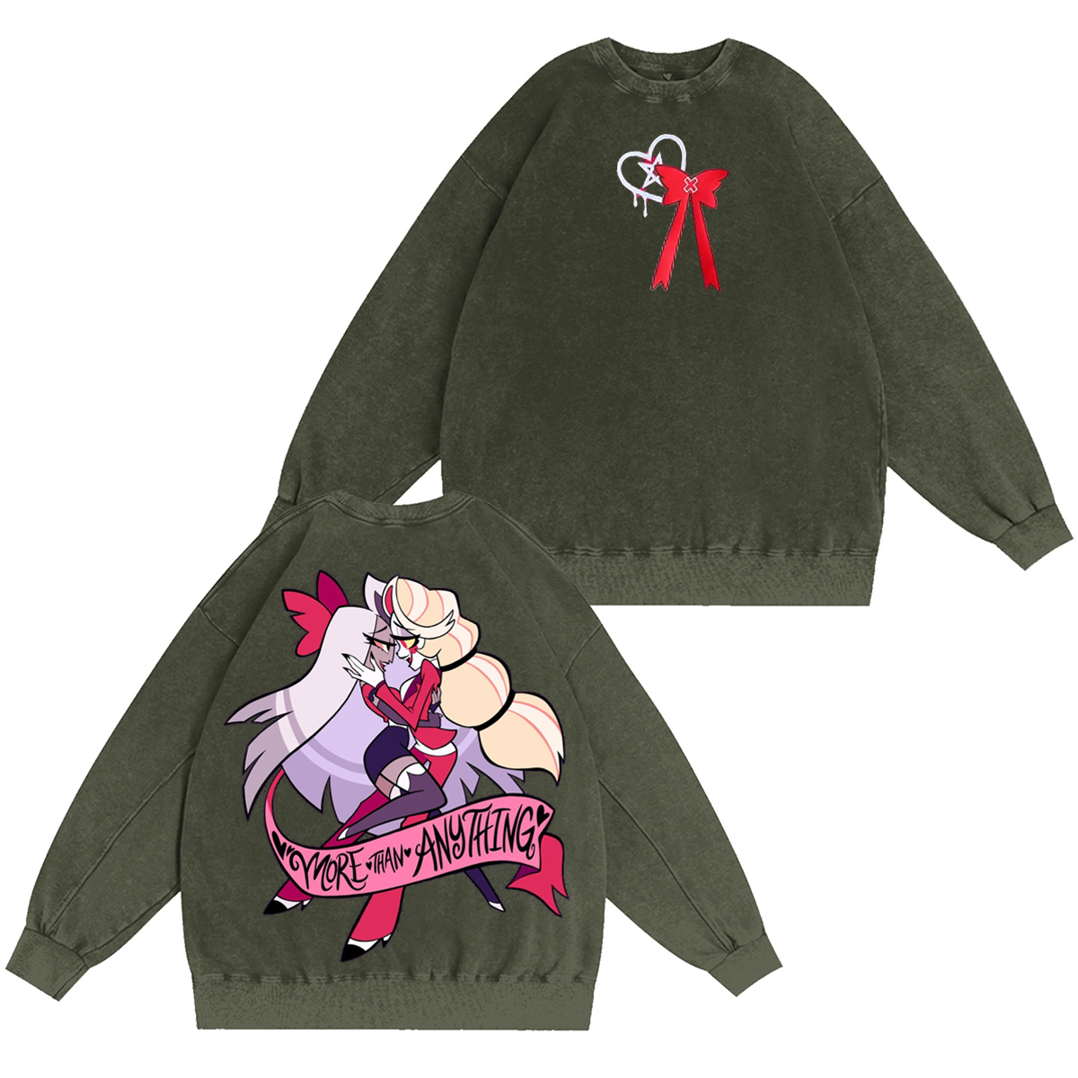 Hazbin Hotel Washed T-shirt/Crewneck/Hoodie
