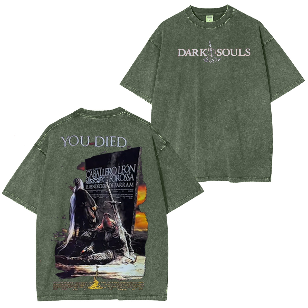 Dark Souls Vintages Washed T-shirt/Crewneck/Hoodie