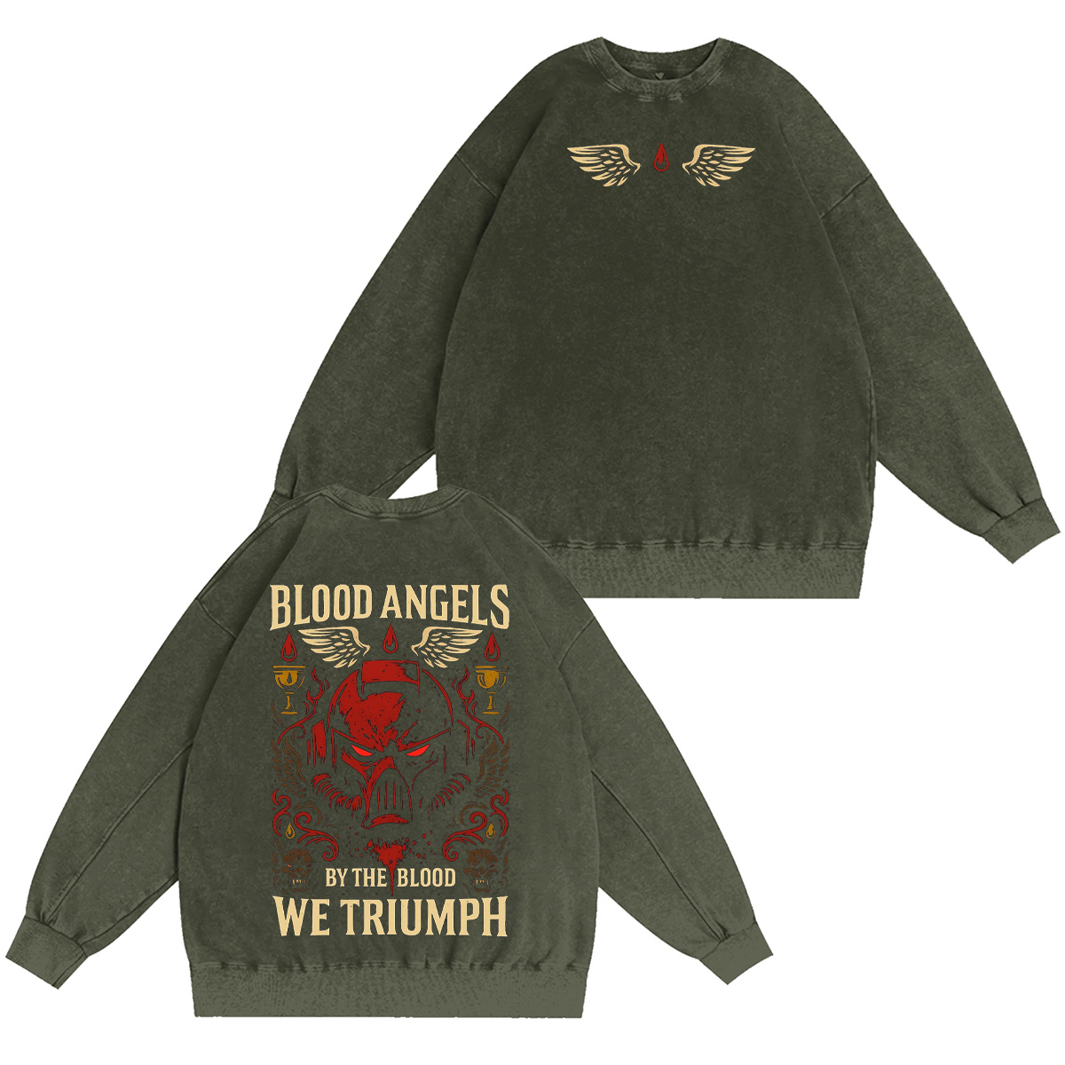 Warhammer 40K Vintage Washed T-shirt/Crewneck/Hoodie