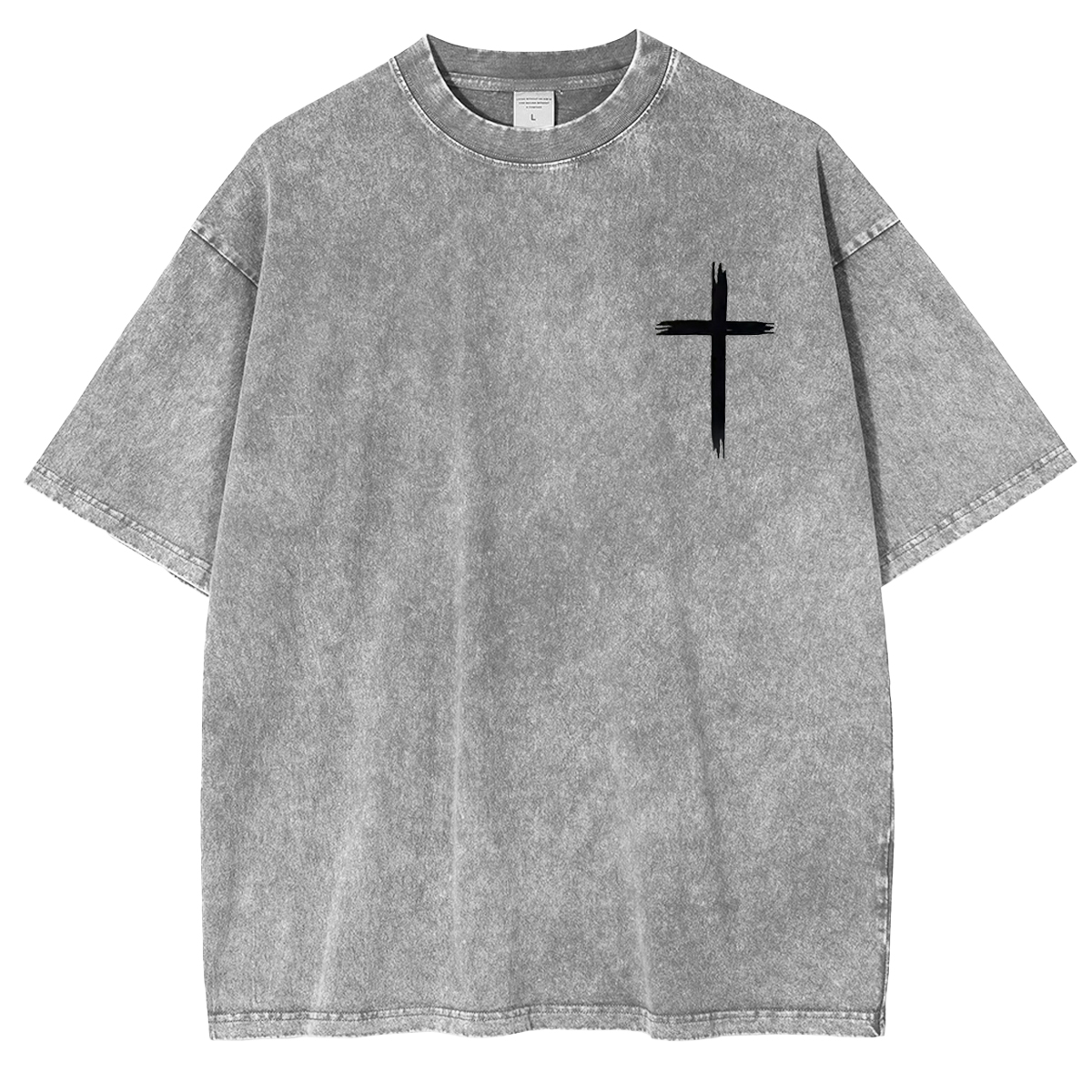 Faith Over Fear, Christian Jesus Bible Verse Vintage Washed Unisex T-Shirt