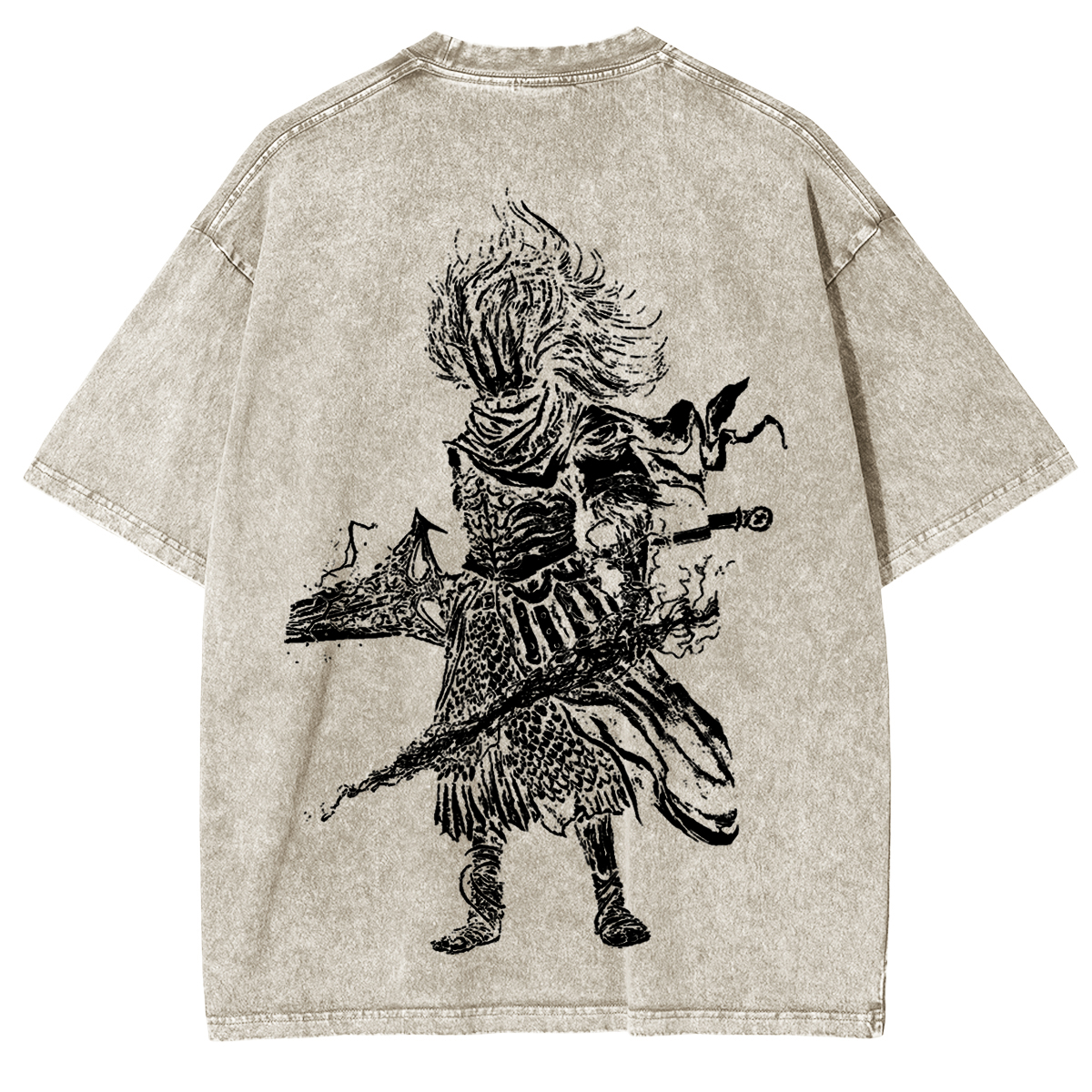 Nameless King Dark Souls Vintage Washed Unisex T-Shirt