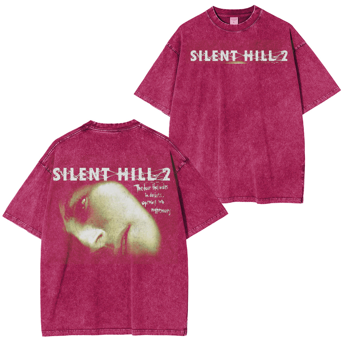 Silent Hill 2 Unisex Washed T-Shirt
