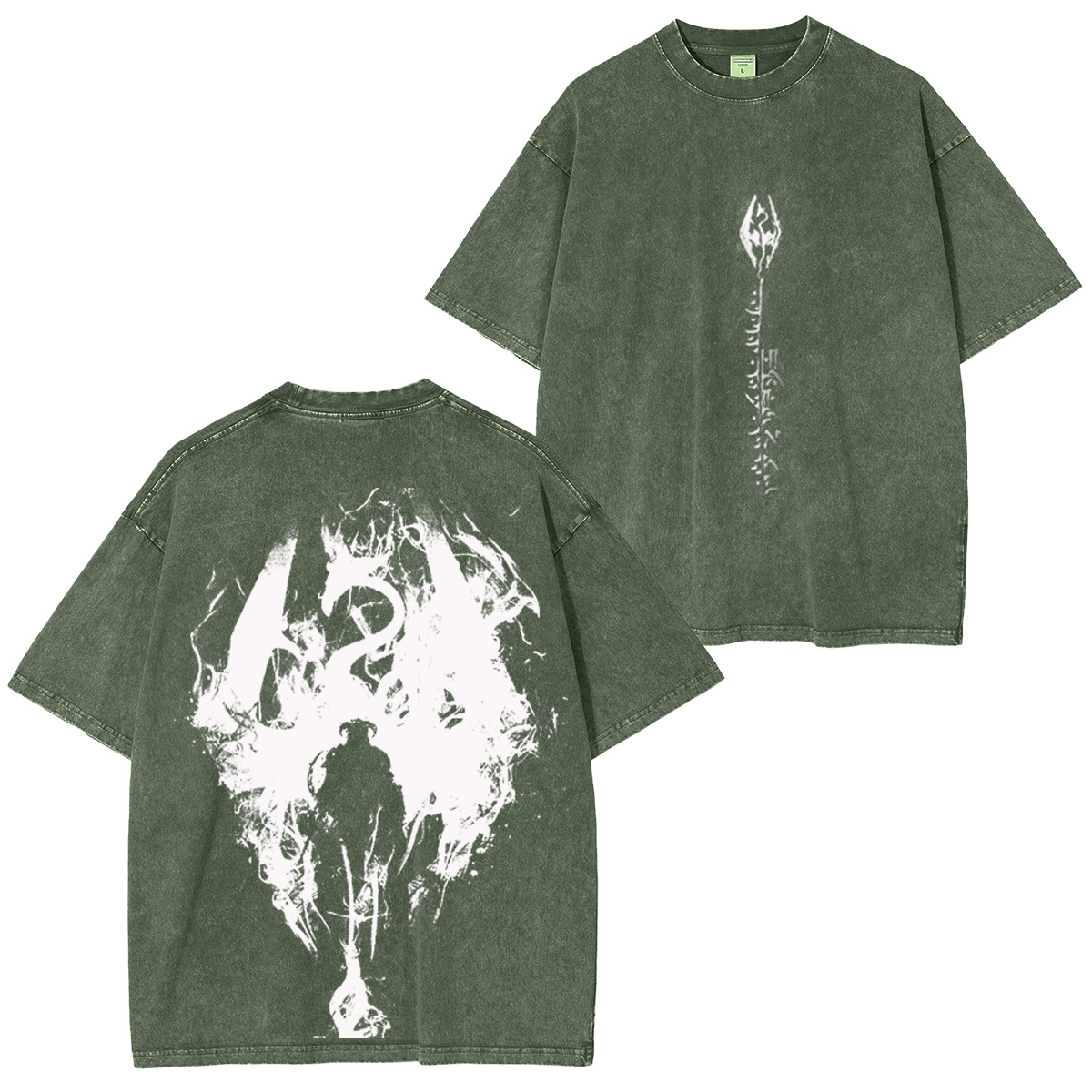 The Elder Scrolls V: Skyrim Vintage Unisex Washed T-Shirt