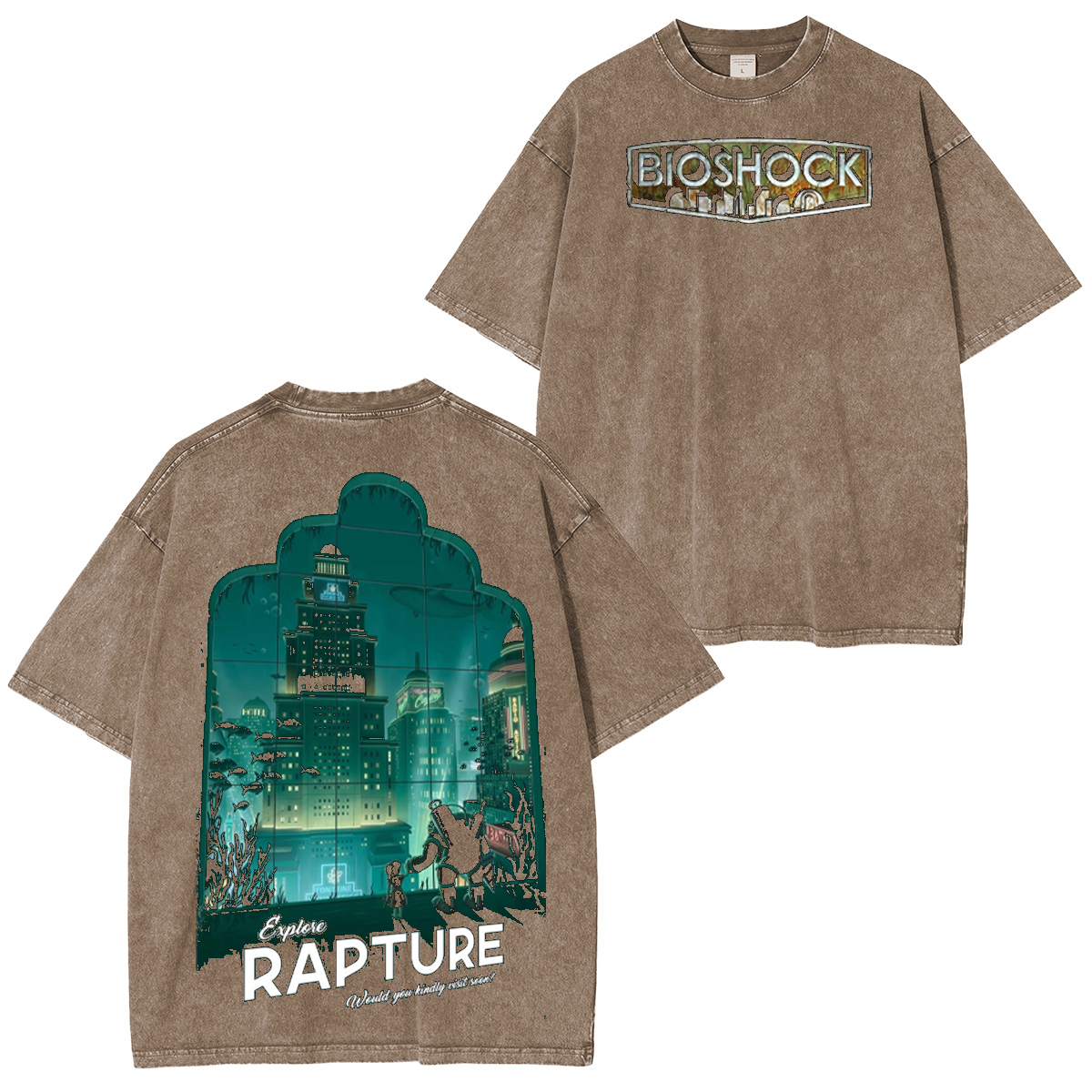 BioShock Vintage Washed T-shirt/Crewneck/Hoodie
