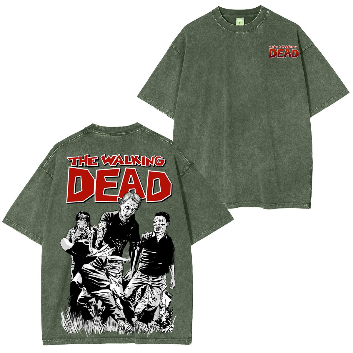 The Walking Dead Vintage Washed T-shirt/Crewneck/Hoodie