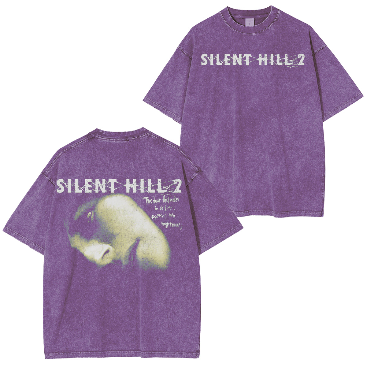 Silent Hill 2 Unisex Washed T-Shirt