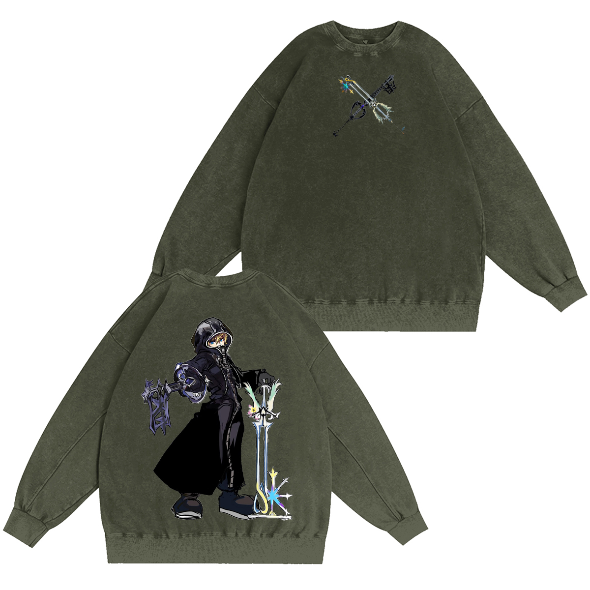 Kingdom Hearts Washed T-shirt/Crewneck/Hoodie