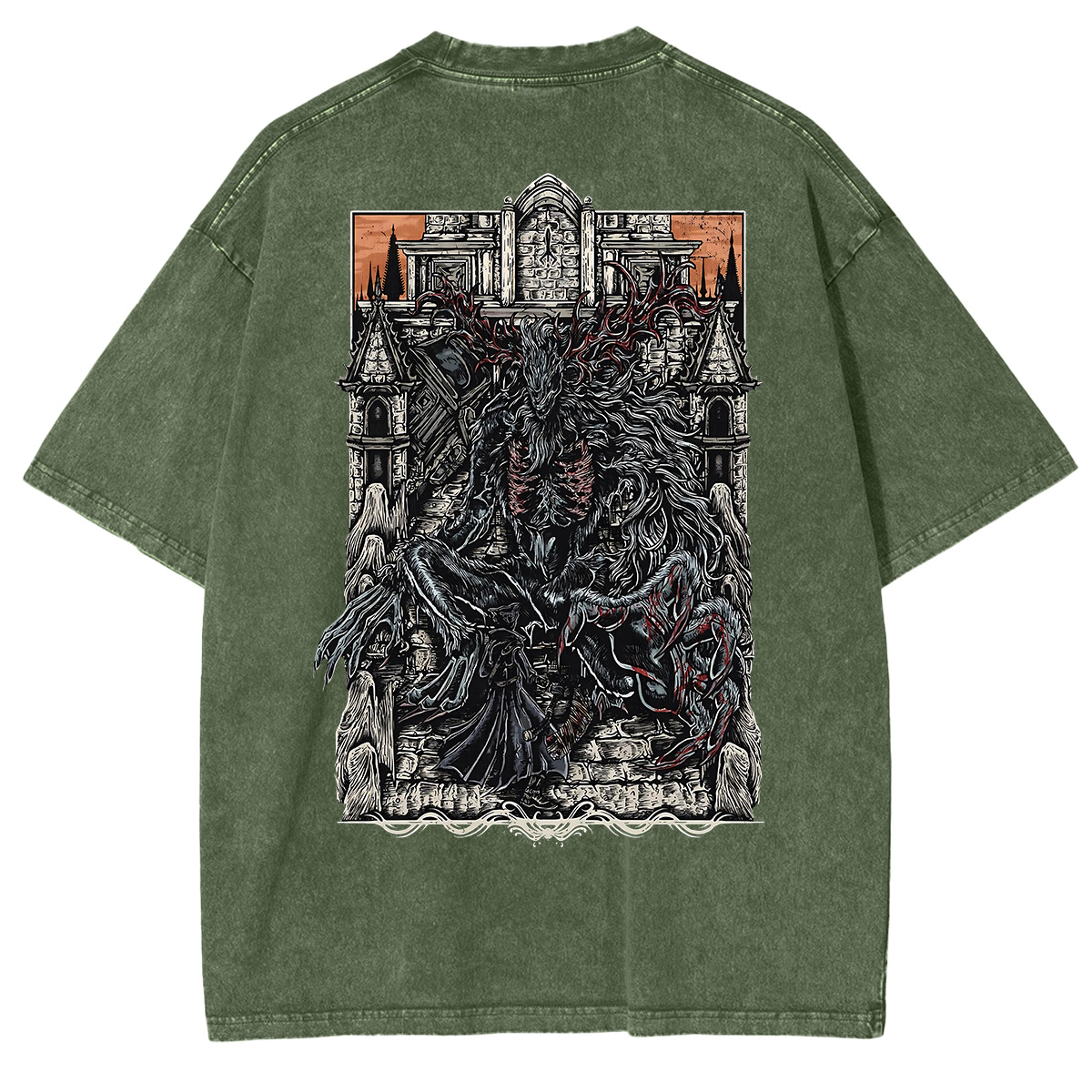 Cleric Beast Unisex Washed T-Shirt