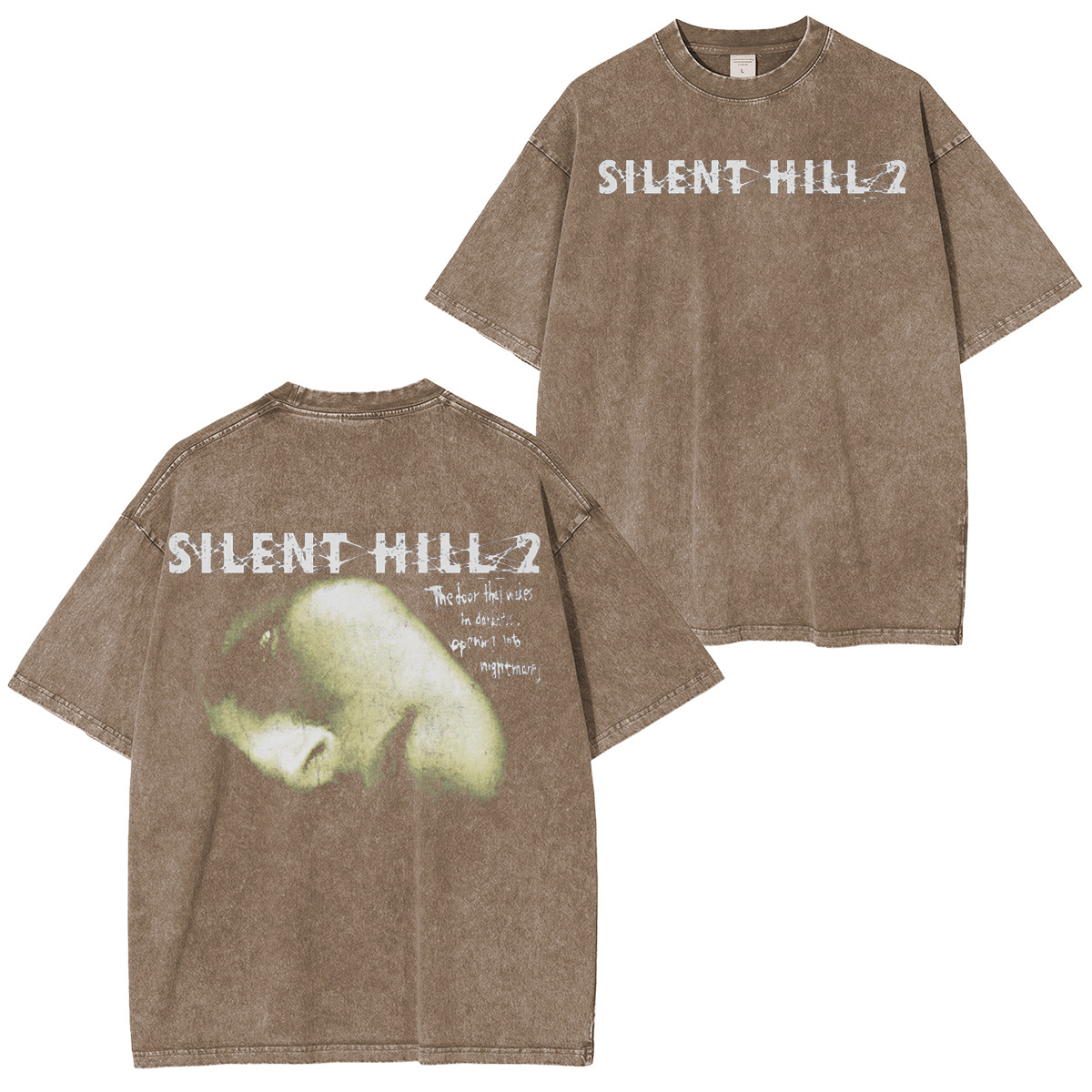 Silent Hill 2 Unisex Washed T-Shirt