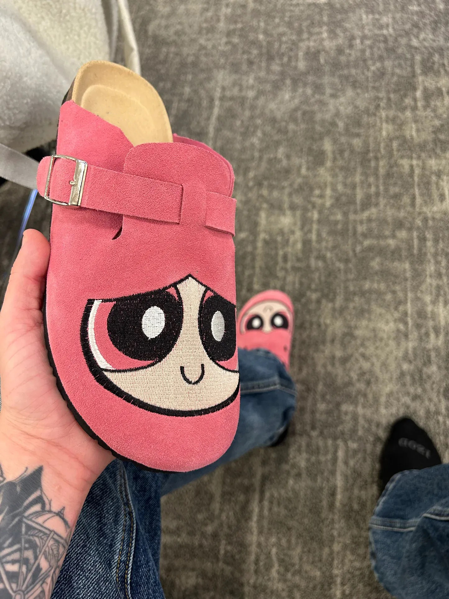 Fun CLOGS Unisex Boston Soft Footbed Suede Leather