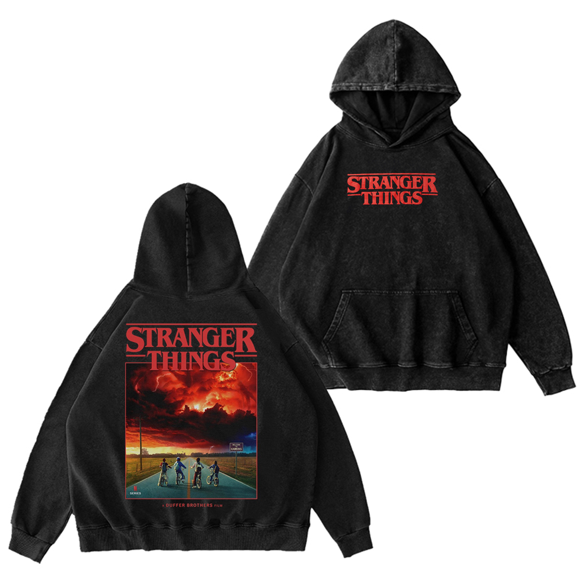 Stranger Things Washed T-shirt/Crewneck/Hoodie