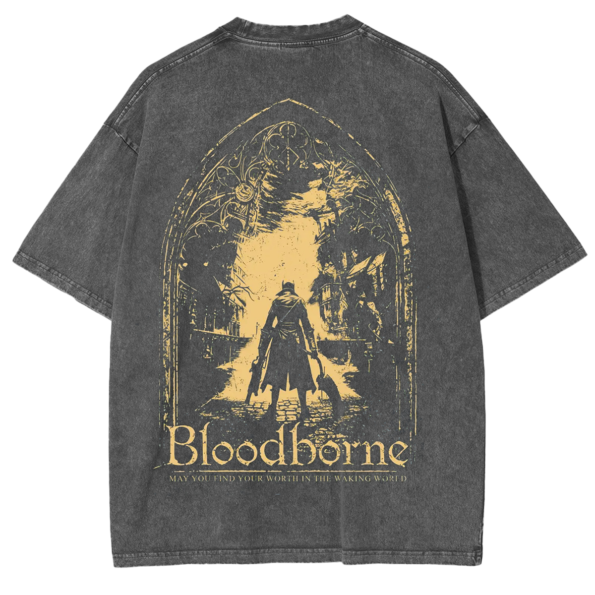 Hidetaka Miyazaki's Bloodborne Soulsborne Vintage Unisex Anime T-shirt