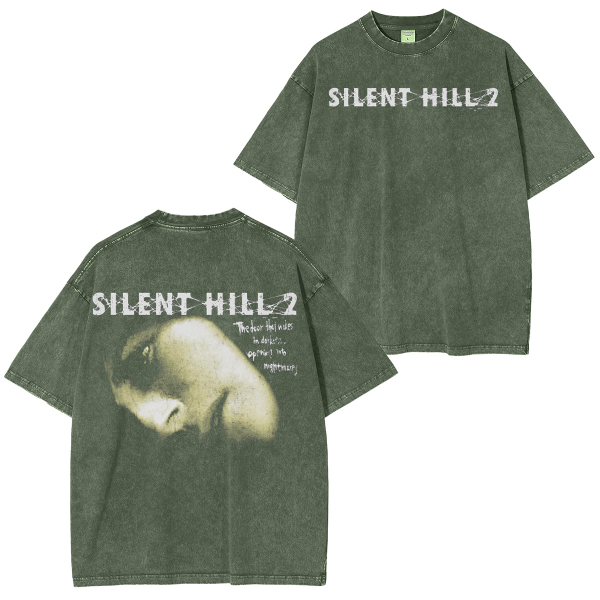 Silent Hill 2 Unisex Washed T-Shirt