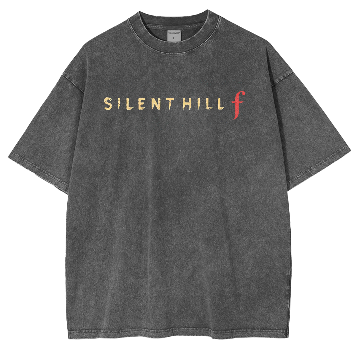 Silent Hill F Horror Survival Game Vintage Washed Unisex T-Shirt