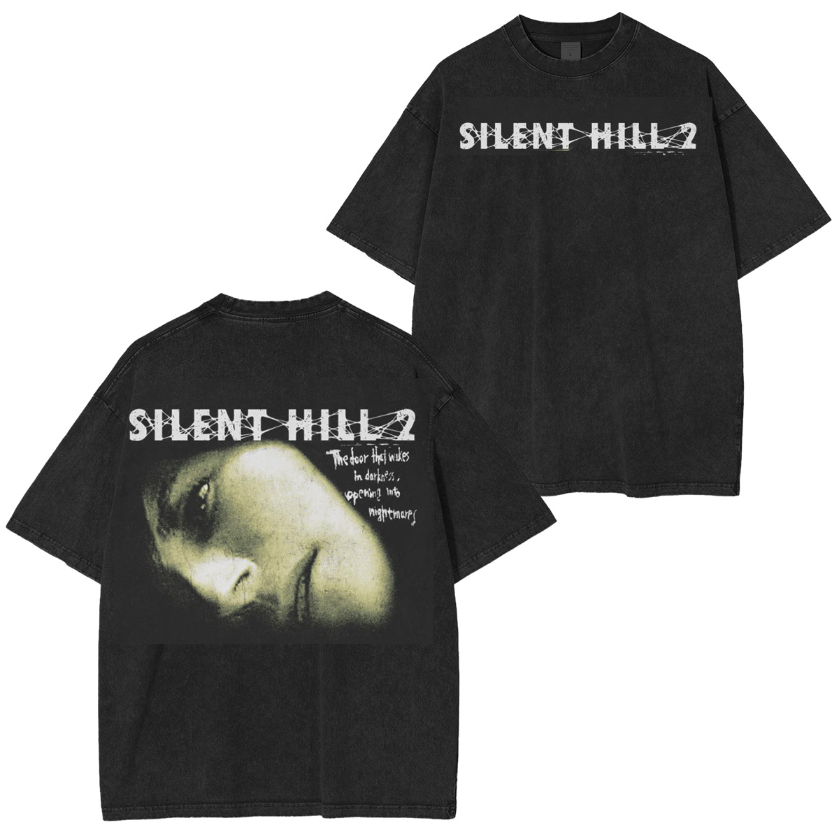 Silent Hill 2 Unisex Washed T-Shirt