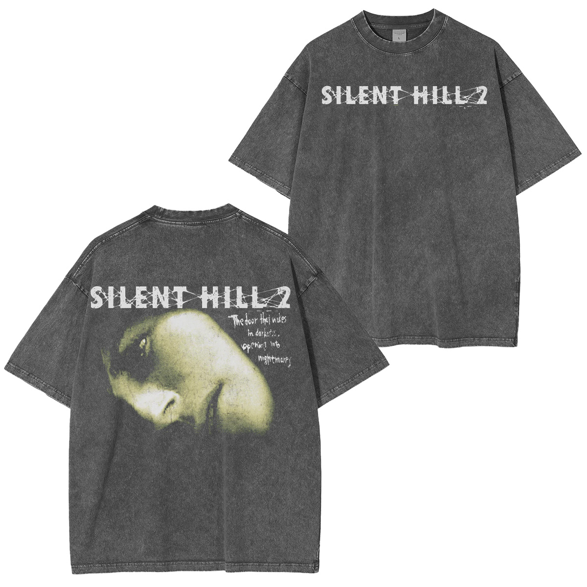 Silent Hill 2 Unisex Washed T-Shirt