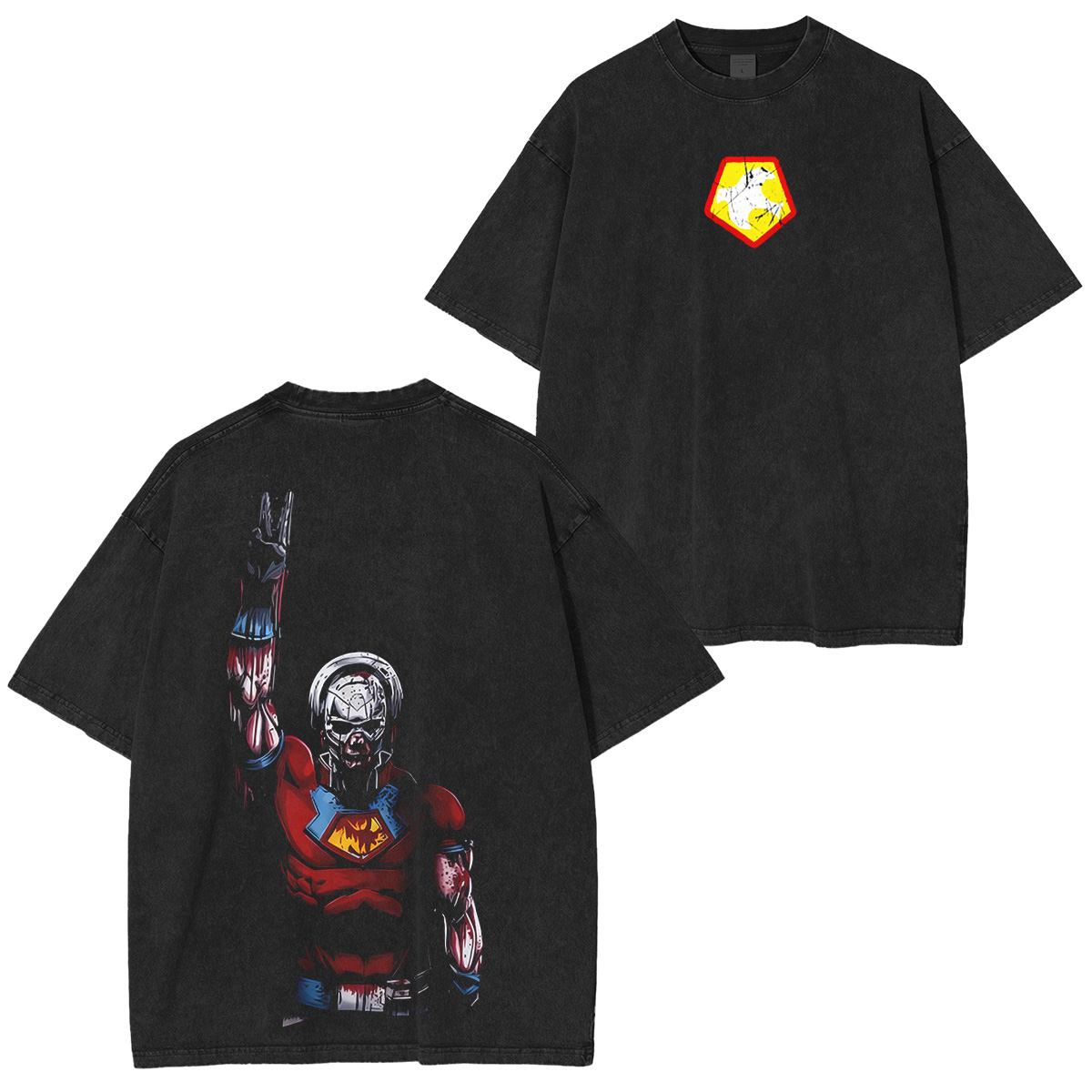 Superhero Peace through powerPeacemaker Vintage Washed T-shirt/Crewneck/Hoodie