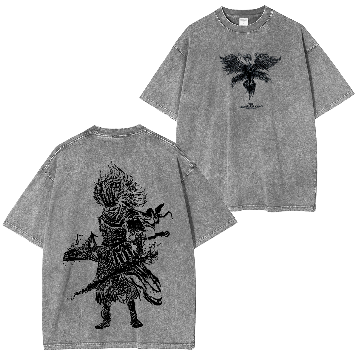 Nameless King Dark Souls Vintage Washed Unisex T-Shirt