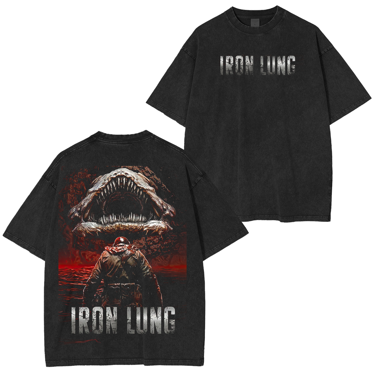 Iron Lung Game Unisex Washed T-shirt/Crewneck/Hoodie