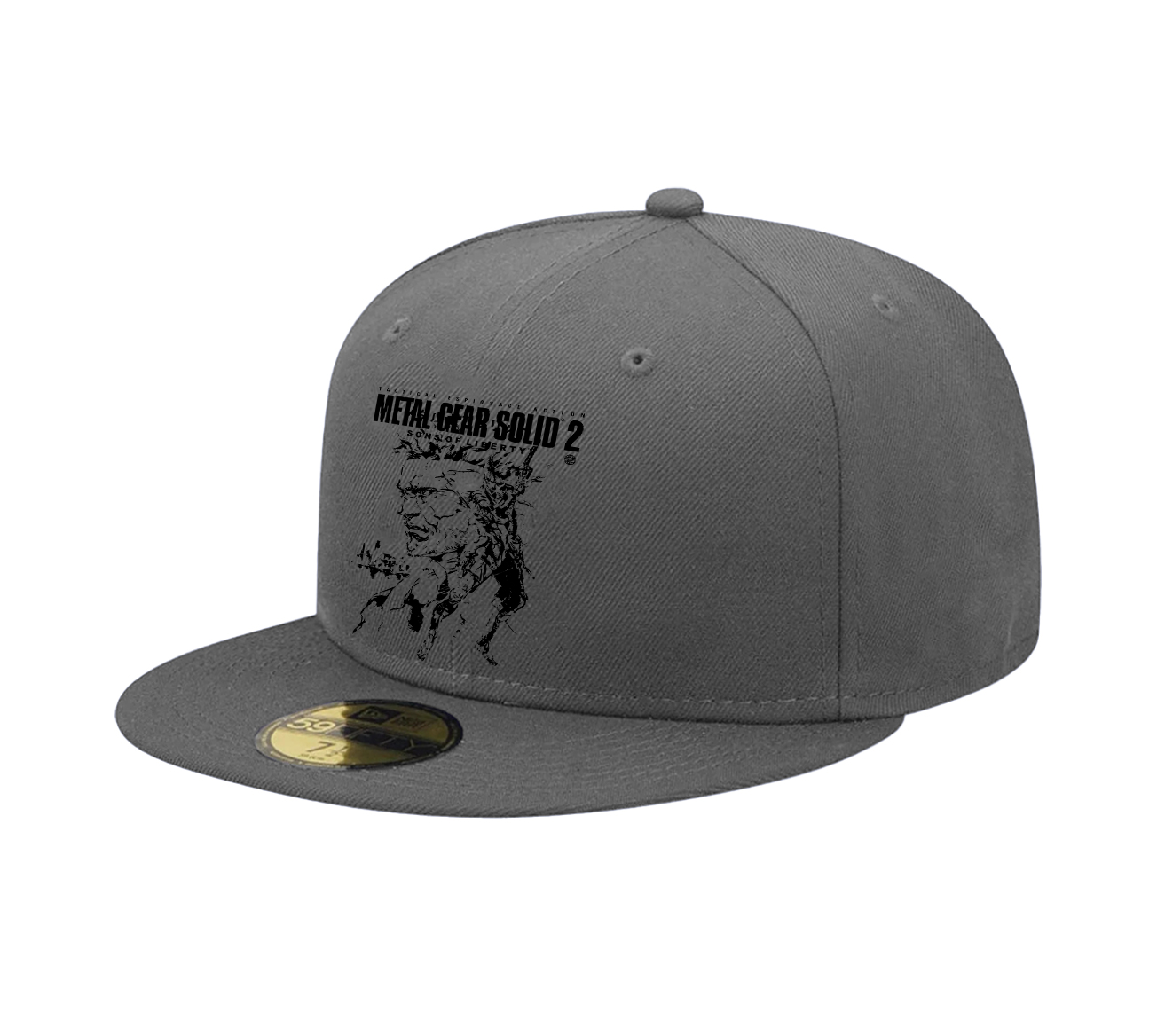 GS2 Snake And Raiden Cover Game Metal Gear Solid Graphic Cap