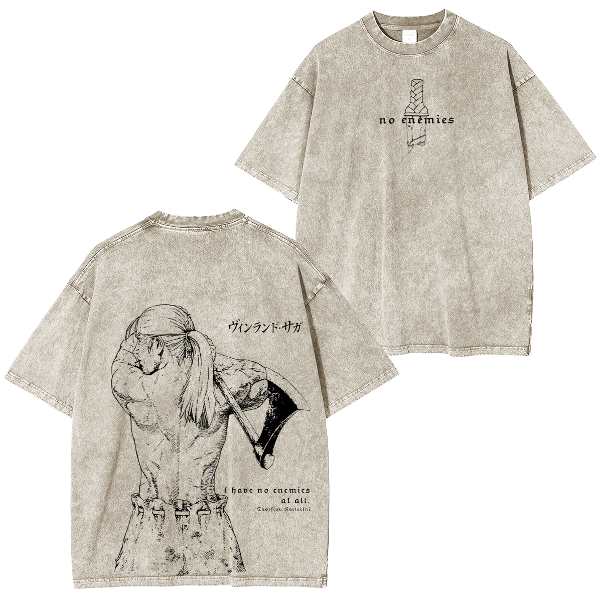 Vinland Saga.Washed T-shirt/Crewneck/Hoodie
