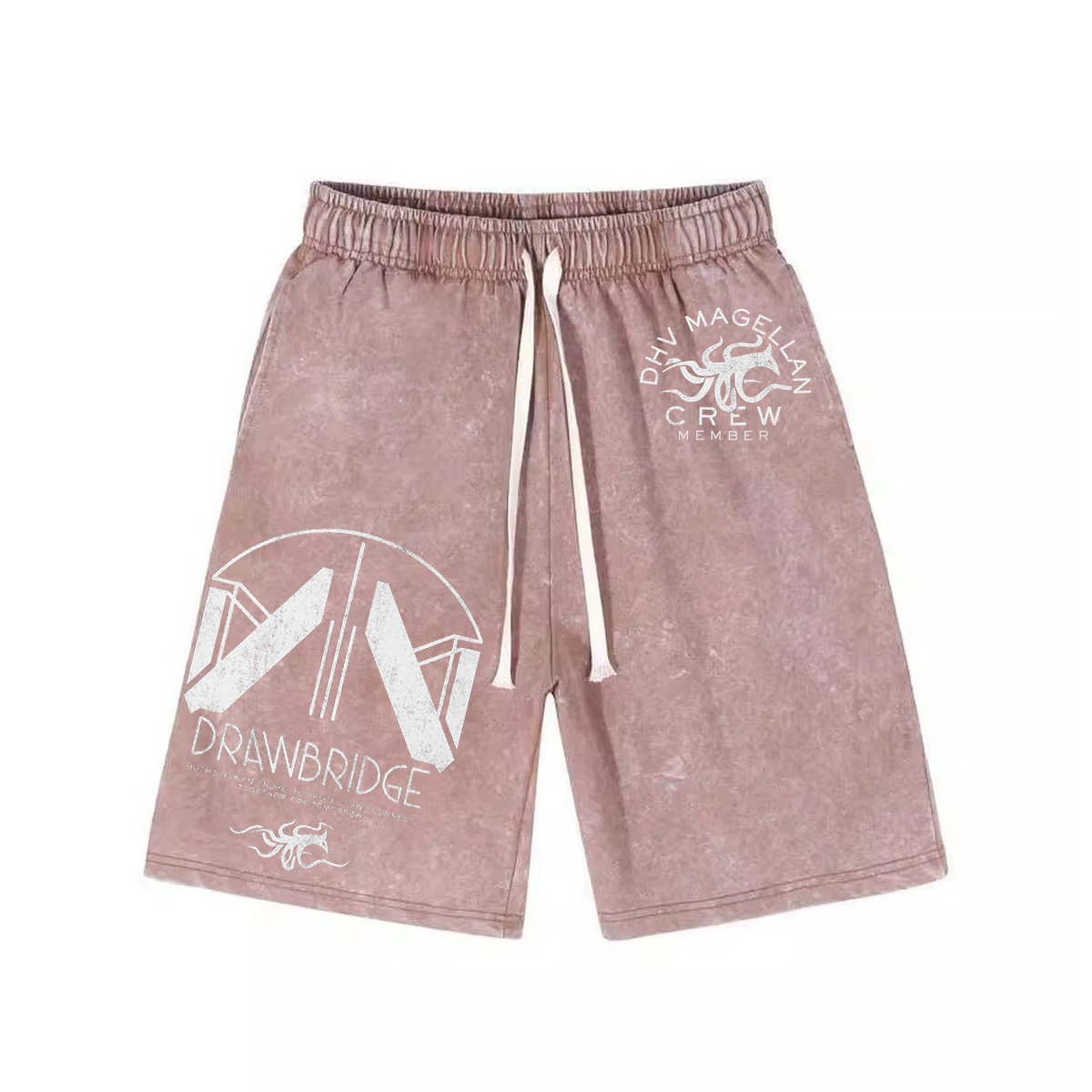 Washed Shorts Loose Sports Shorts