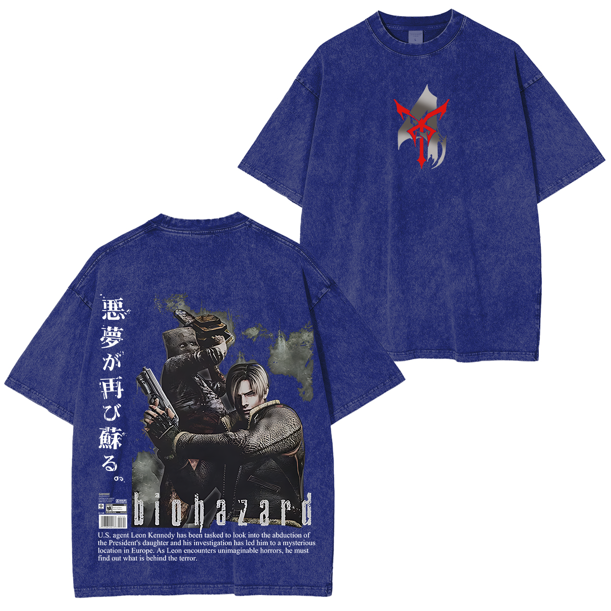 Re4 Unisex Washed T-shirt/Crewneck/Hoodie