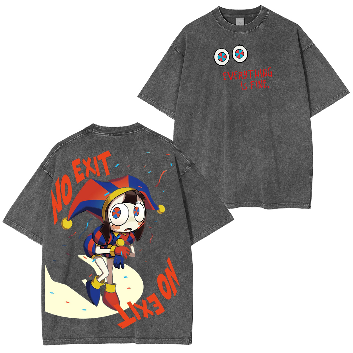 The Amazing Digital Circus Vintage Washed T-shirt/Crewneck/Hoodie