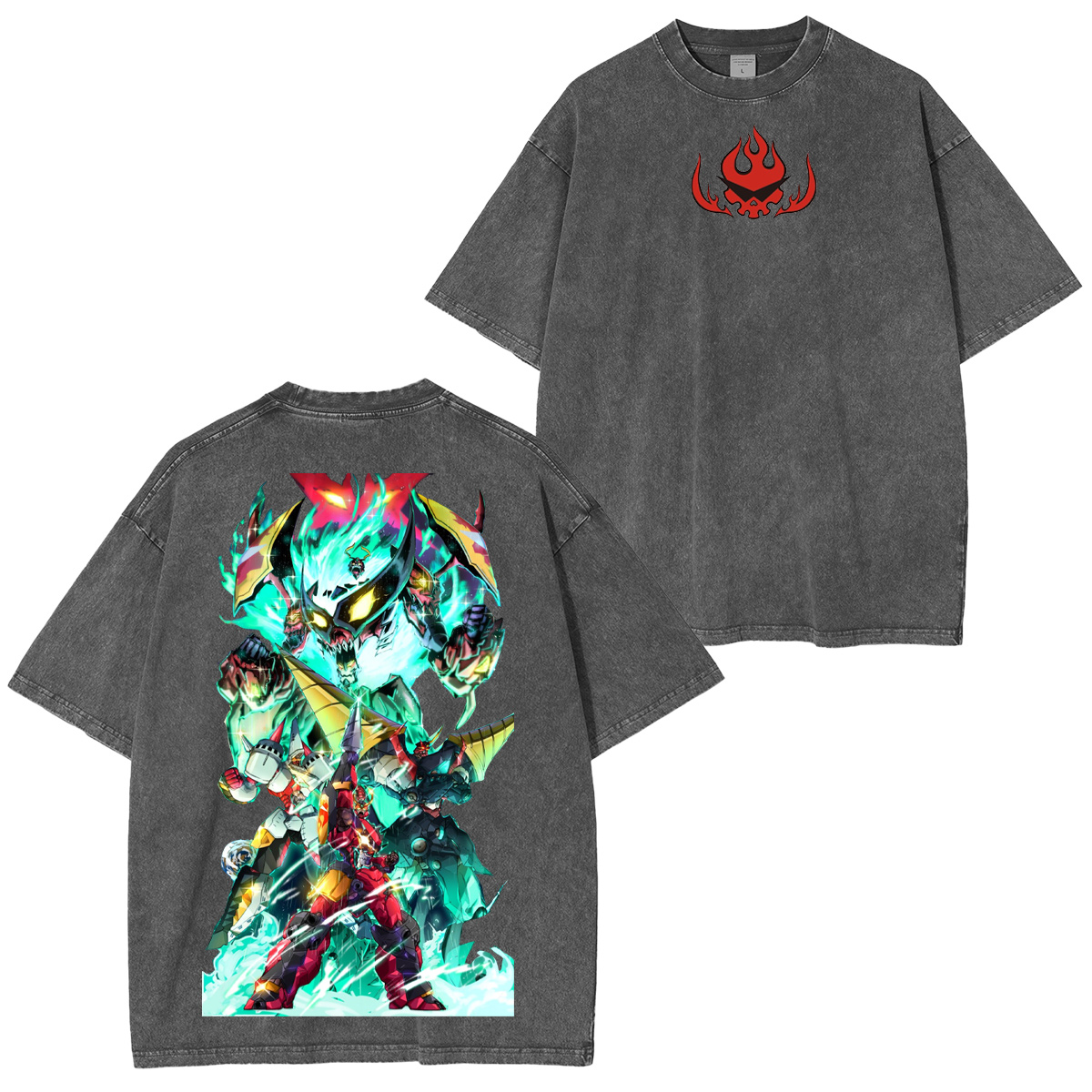 Tengen Toppa Gurren Lagann Washed T-shirt/Crewneck/Hoodie