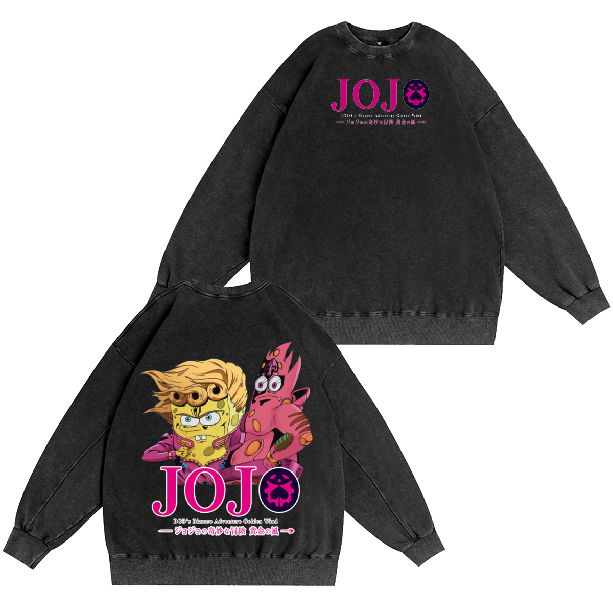JoJo's Bizarre Adventure: Golden Wind Washed T-shirt/Crewneck/Hoodie