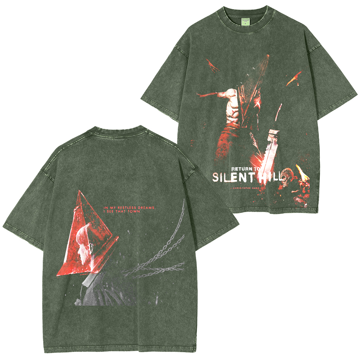 Return to Silent Hill Washed T-shirt/Crewneck/Hoodie