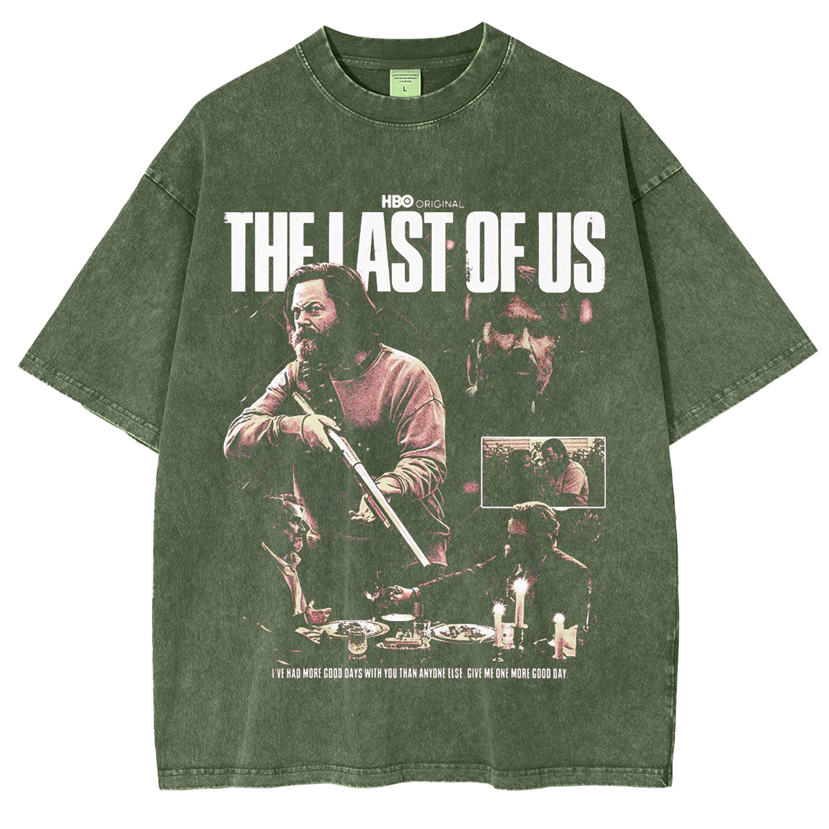 The Last of Us Unisex Washed T-shirt