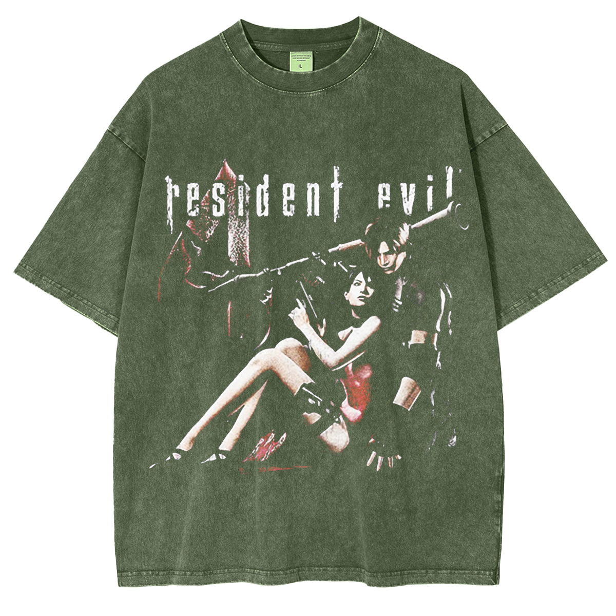 Resident Evil 4 Unisex Washed T-shirt